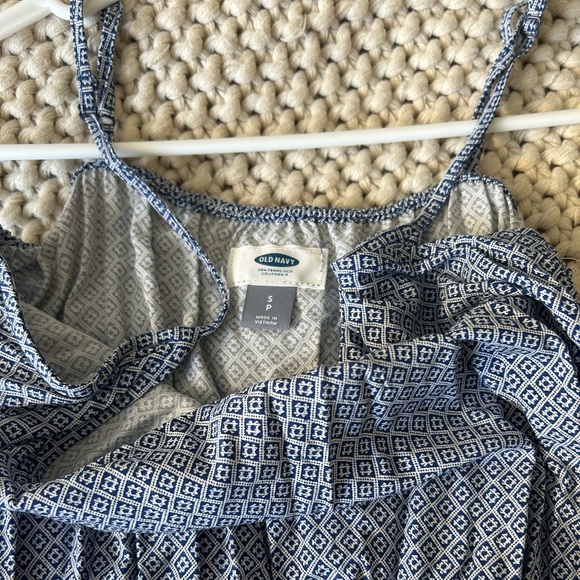 NWT blue printed tank dress - Picture 3 of 3